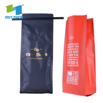 Eco Friendly Kraft Paper Coffee / Herbes Bag Factory