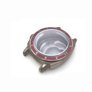 Layanan Pemesinan CNC Axis Custom 4 &amp; 5 untuk Bagian Aluminium Watch dan Titanium Watch Casing - OEM
