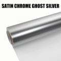 Satin Chrome Ghost Wrapping Foil