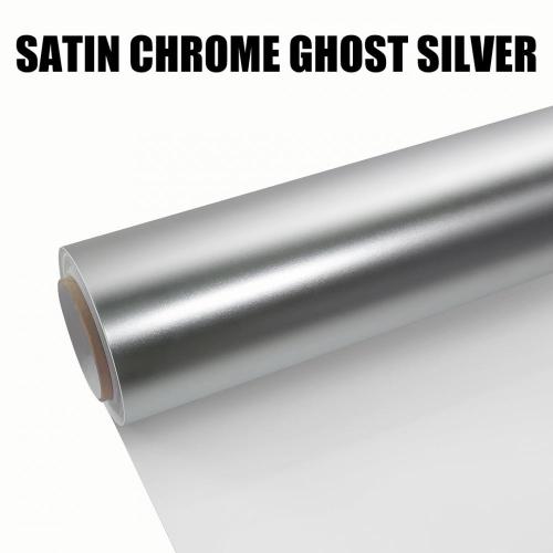 China Satin Chrome Ghost wrapping foil Factory