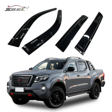 High Quality Professional Factory Exterior Accessories Wind Deflectors Car Rain Guard for Nissan Navara