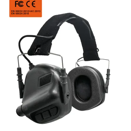 High Quality Tactical Communication Hearing Protection Noise Cancelling Headset Earbuds