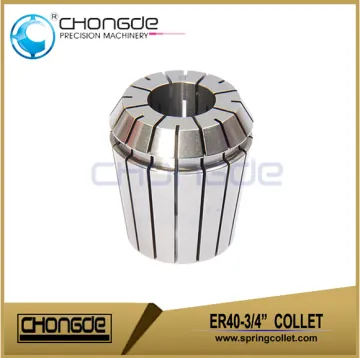 High Precision ER40-3/4" Collet Clamping Range 0.750"-0.710"