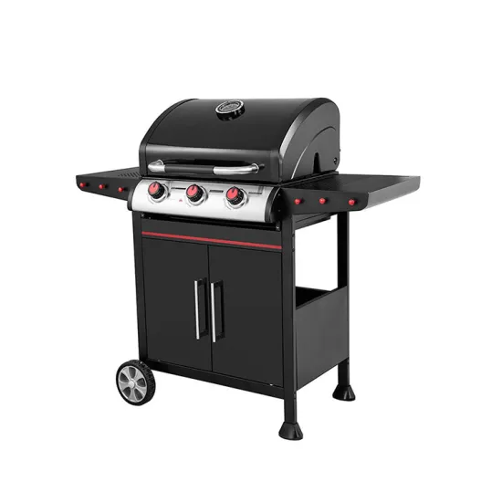 CE Certification Each 3kw Main Burner Power Outdoor Camping Bbq Gas Grills