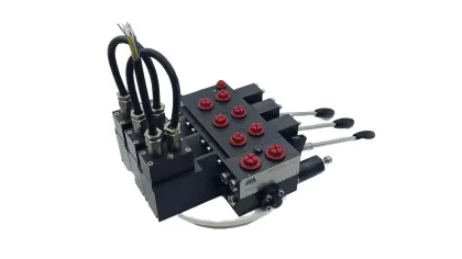 truck crane proportional valve