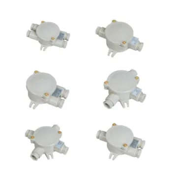 JXS202 10A Marine PVC Connector Nylon Waterproof IP56 Cable Junction Box