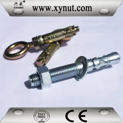 China made torque controlled expansion m20 anchor bolts/ wedge anchor