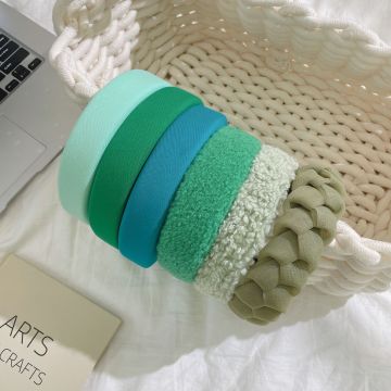 Green Cute Headbands for Women - BH-508 Ins Hot Sale Hair Accessories