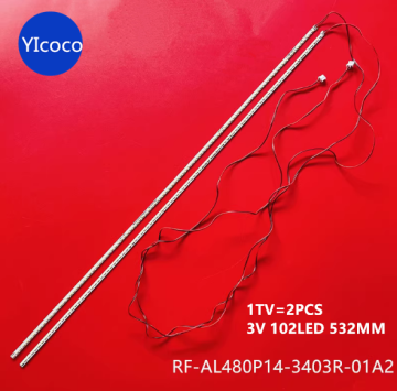 LE-48TL5900 RF-AL480P14-3403R-01A2 LCD TV Backlight Strip 100% Nuovo Aluminio da 532 MM