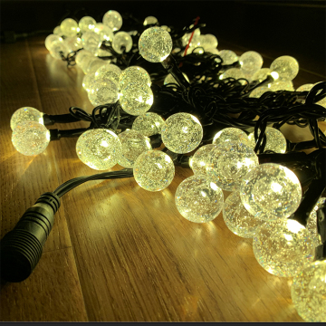 10m 50 LED Waterproof Outdoor Fairy Lights - Bubble Crystal Ball String Decorations