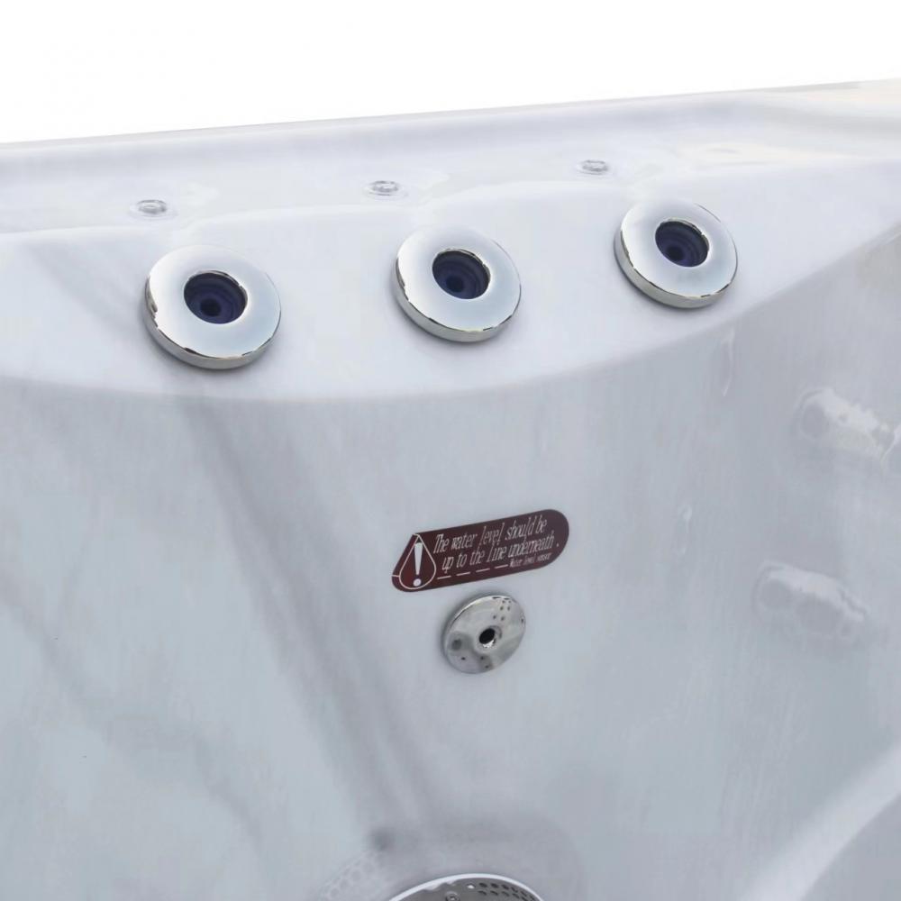 Freestanding Massage Spa Hot Tub for 3 person