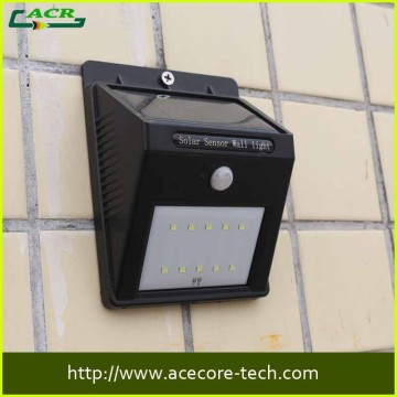 Solar wall pack light pure white with 5 years warranty and UL CUL approved