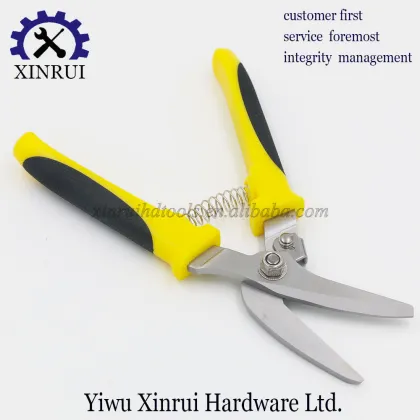 Aviation Snips Tin Snips Iron Scissors Double Color Handle