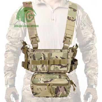 Kango Camouflage Tactical Chest Rig MK3 with Multi-functional Pouches