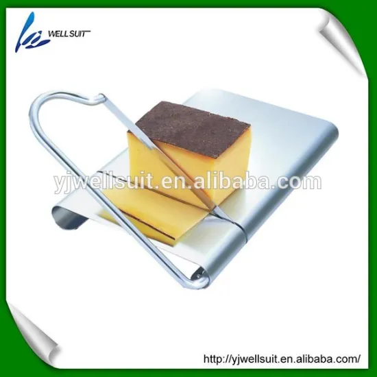 stainless steel cheese slicer cutter serving board Kitchen Cheese Tool Cheese Wire Slicer