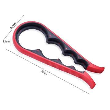 Vente chaude Soft Glue Four Unity Can Overner - Utiliser facilement l'outil d'accessoires de cuisine de bouteille d'ouvre-boucle en pot