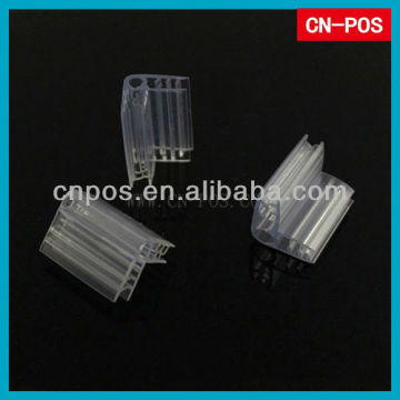 supermarket plastic price label holder strip for hanging