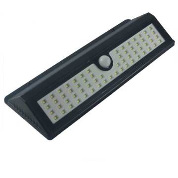 2017 Hot sell 62 led solar wall light outdoor garden lamp