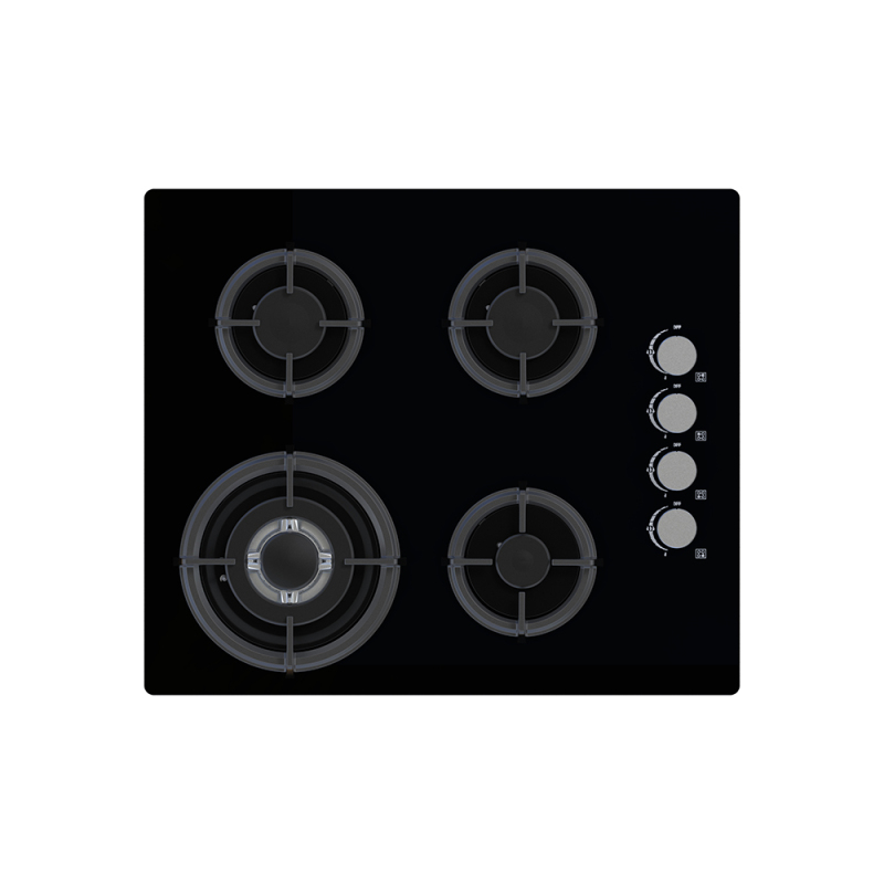 Household Easy to Operation New Model Stainless Steel Materials Stove LGP Gas Hob 70cm Sabaf Burners