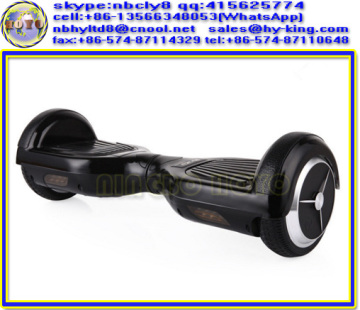 2 wheel scooter self balancing drift , two wheel smart balance electric scooter bluetooth , 6.5" black self drifting scooter