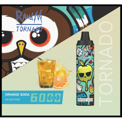 Hot Sale 6000 Puffs Wholesale Vape RandM Tornado
