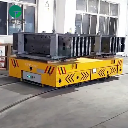 25t Battery Drive Mold Transfer Cart for Steel Box Beam Quarry Industry