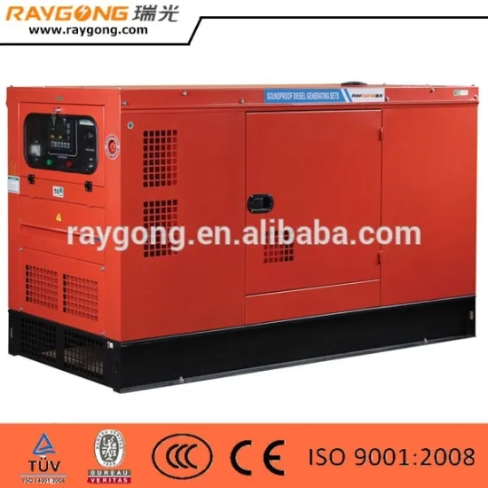24KW Soundproof type diesel generator sets Quanchai engine