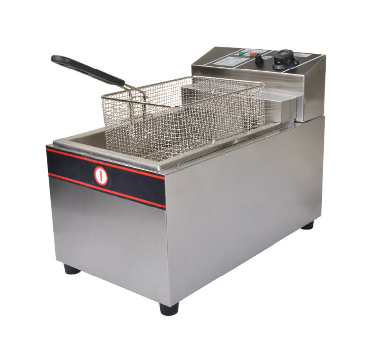 Commercial stainless steel gas fryer