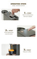 Espresso Italian Design Coffee Capsule Machine para Office