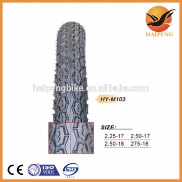 china brand tire High quality fashion pattern 6pr/8pr motorcycle tire 2.50-18