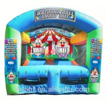 inflatable soccer shooting simulator