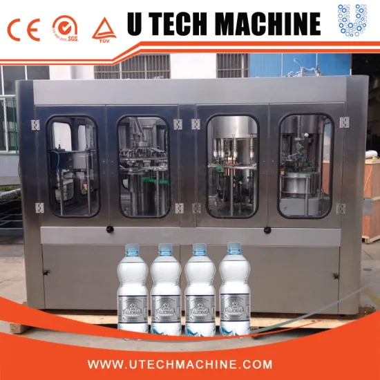 Hygienic drinkable water washing filling capping machine Cambodia