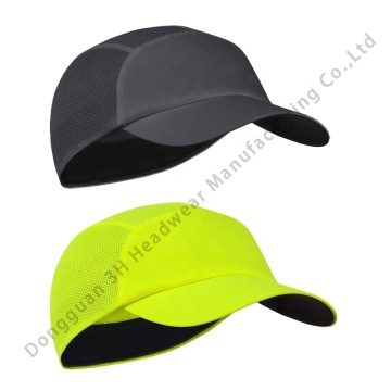 Custom Logo 5 Panel Mesh Running Caps