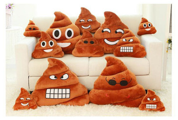 New Design Poop Emoji Pillow For Wholesale