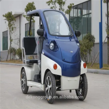 DeKong new convertible family car sea car mini car with 3 seat for golf