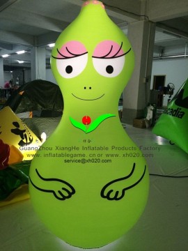 commercial cheap advertising cartoon PVC inflatable LED barbapapa cartoon