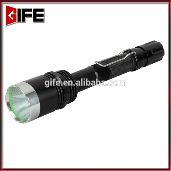 GF-6019 Big head Aluminum flashlight Bright light flashlight