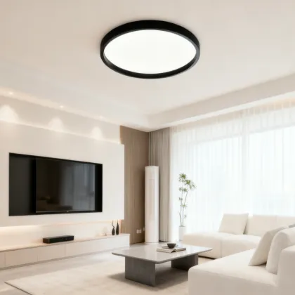 Gentle light ceiling fixture