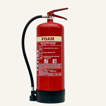 Portable foam fire extinguisher In red Color