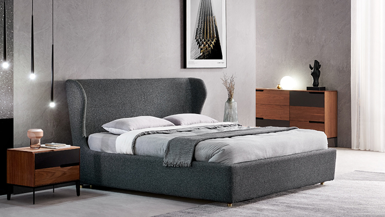 C568 Poesy Modern Fabric Storage Bed 2 Jpg