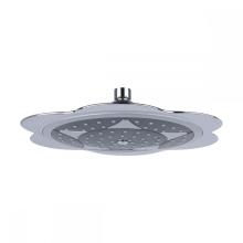 Flower shaped SS304 cover ABS body overhead shower