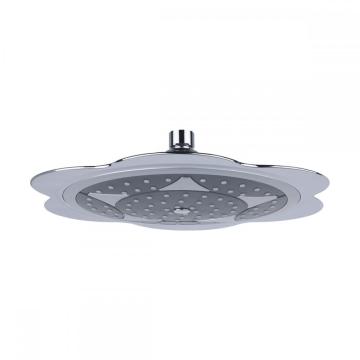 Chrome abs bathroom round rainfall overhead shower