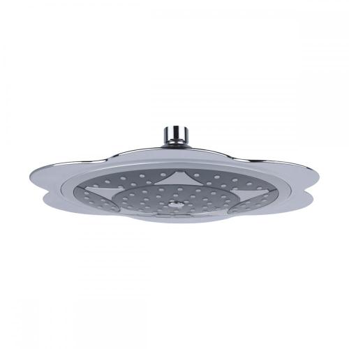 Chrome abs bathroom round rainfall overhead shower