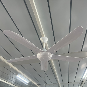 Durable 55W 12V-245V Solar-Powered Ceiling Fan with Quiet, High-Quality, Four-Blade Design