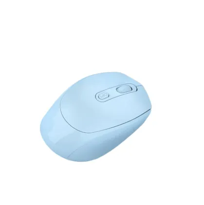 Ergonomic Transparent Bluetooth Rechargeable Gaming Mouse for Girls - Redmi Lenovo Logitech Compatible
