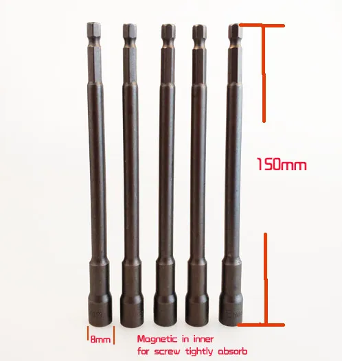 good quality impact bit holder 8mm