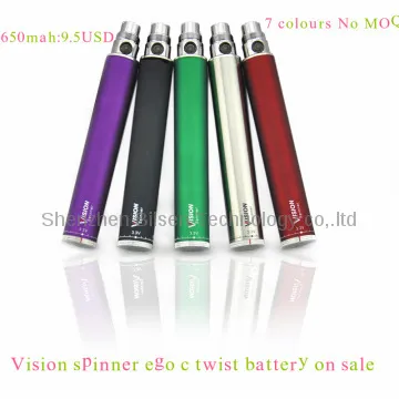 2014 Newest electronic cigarette  Vision Spinner ego c Twist Battery