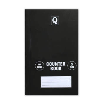 2 Quire 3 Quire A4 Ruled Counter Book