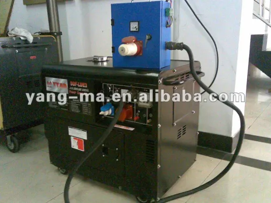 model 5GF-LDE3A ATS type air cooled 4 stroke engine soundproof portable power super silent diesel generator 5kva