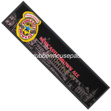 Custom Logo Printed Rubber Bar Mats For Advertising, Anti Slip